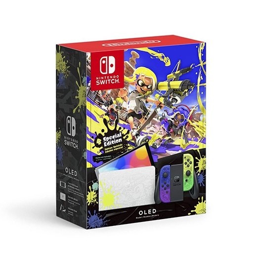CONSOLA NINTENDO SWITCH OLED ED SPLATOON 3
